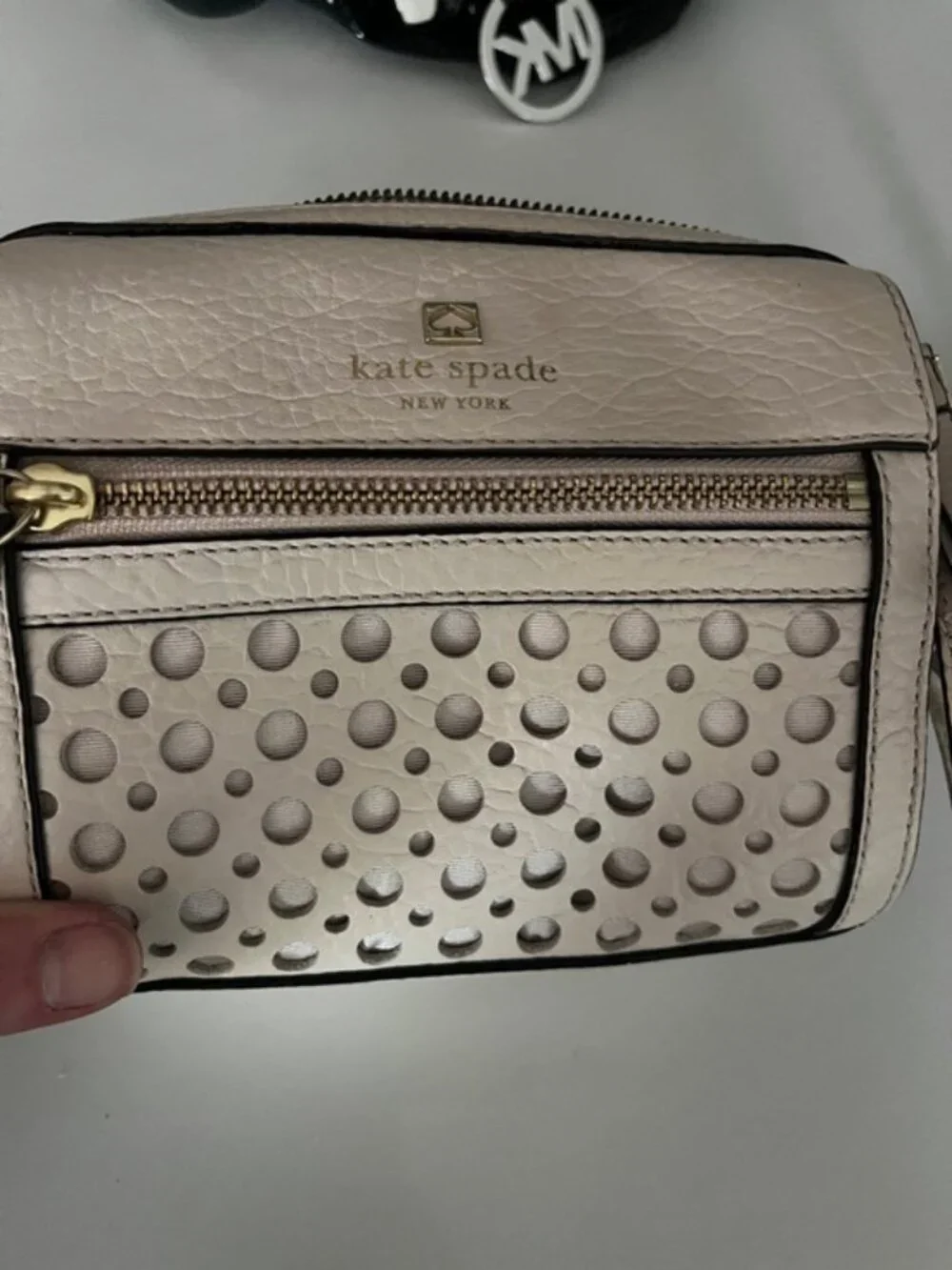 Kate Spade Perri Lane Bubbles LooLoo Leather Crossbody Bag